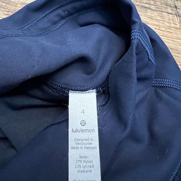 Lululemon Wunder Train High Rise Short 8" - Picture 3 of 4